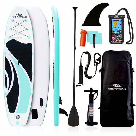 Opblaasbare paddleboard set met accessoires van Nexxtstream